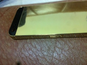 iphone 5 golden cover bezel housing